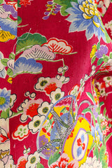 Japanese Lily Blossom Lantern kimono mannequin fabric runs @recessla