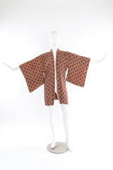 Jacquard crest kimono mannequin front arms up @recessla