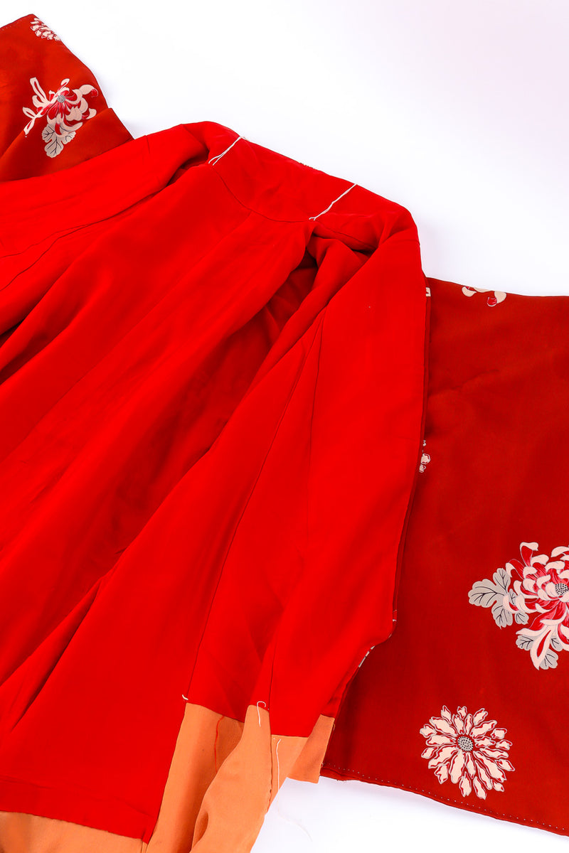 Japanese chrysanthemum kimono photo of lining @recessla