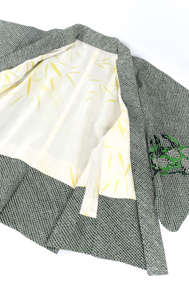 Haori kimono jacket photo lining detail @recessla