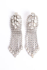 Vintage Kirks Folly Rhinestone Marquise Fringe Earrings at Recess Los Angeles