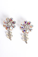 Vintage Kirks Folly Iridescent Crystal Daisy Earrings at Recess Los Angeles