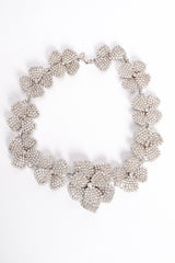 Vintage Kirks Folly Rhinestone Blossom Choker flat front detail @ Recess LA