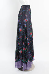 Vintage Koos Van Den Akker Abstract Tulip Leaf Skirt mannequin side @ Recess Los Angeles