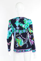 Leonard multi-floral print blouse on mannequin @recessla