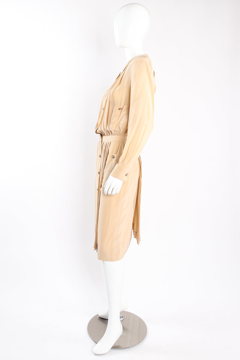 chanel shirt dress Chanel