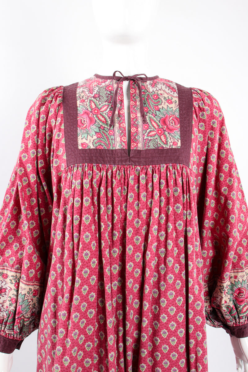 Vintage La Provence de Pierre Deux Cotton Bastide Peasant Dress on Mannequin bodice @ Recess LA