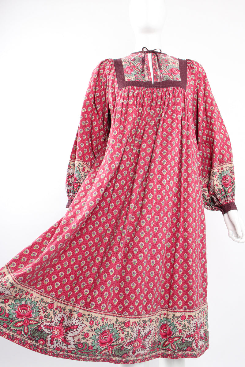 Vintage La Provence de Pierre Deux Cotton Bastide Peasant Dress on Mannequin blow @ Recess LA