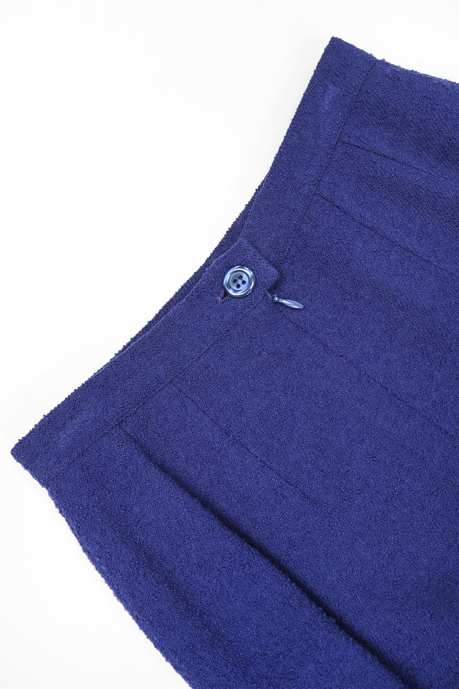 Recess Designer Consignment Vintage Karl Lagerfeld Bustier Bouclé Jacket & Skirt Suit Set Los Angeles Resale