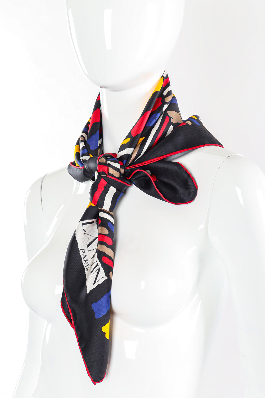 Striped scarf by Lanvin Photo on Mannequin. @recessla