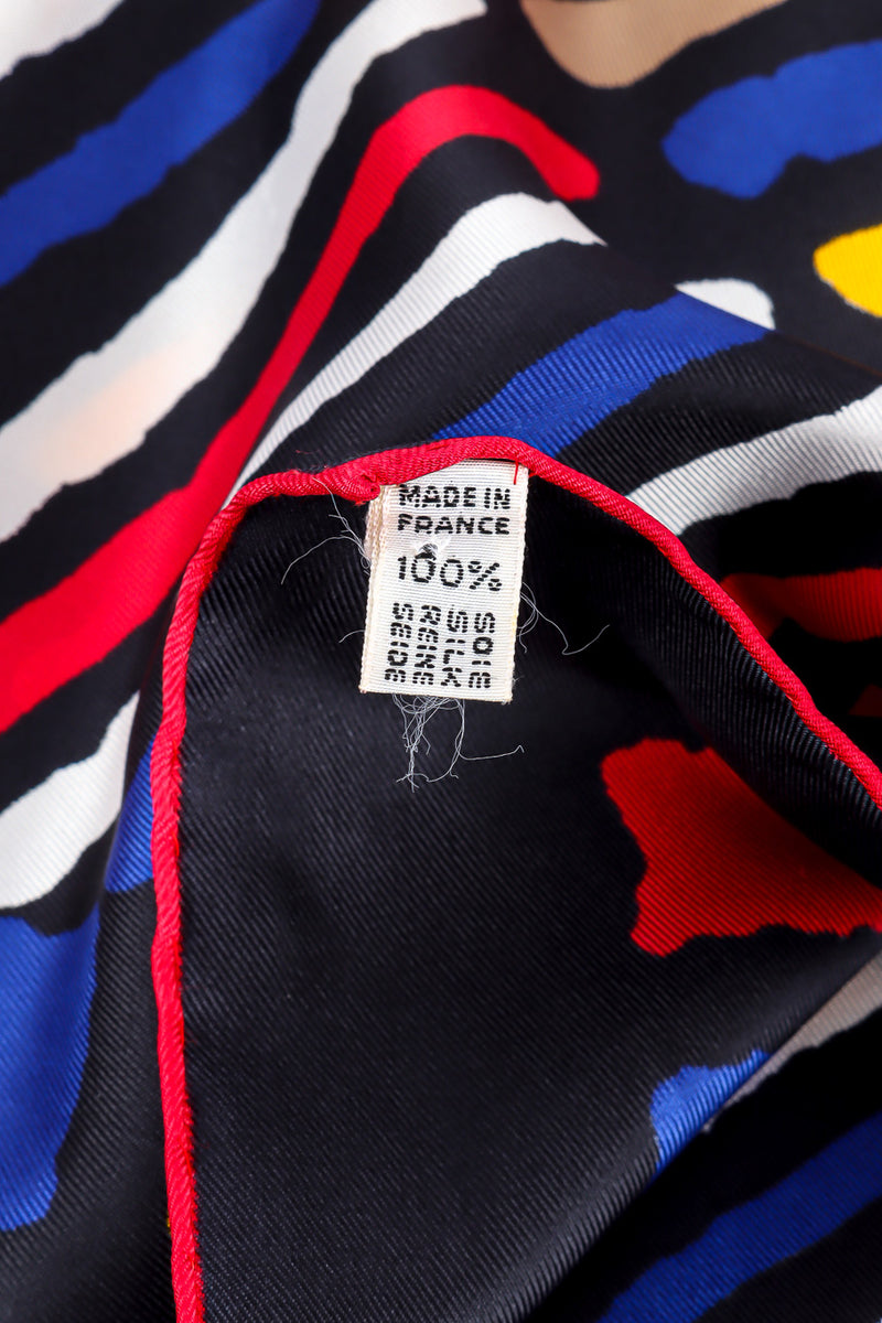 Striped scarf by Lanvin Fabric Photo of fabric content. @recessla