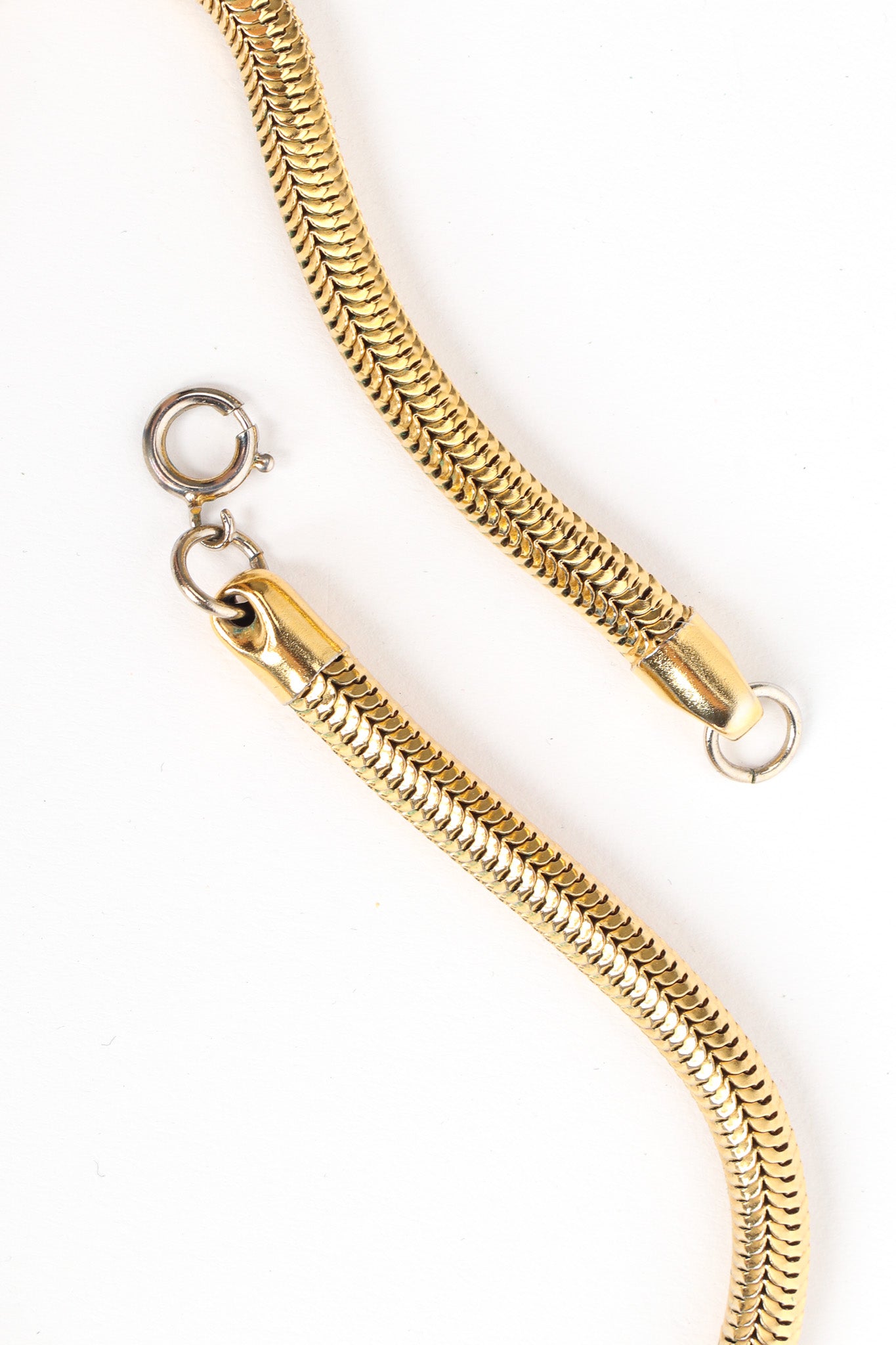 Vintage Lanvin 3 Pendant Necklace Boxed Set spring ring clasp @ Recess LA