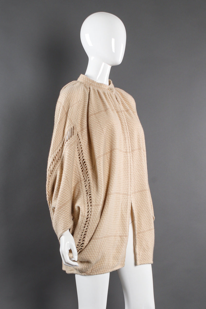 Vintage Laura Biagiotti Wool Poncho Cape – Recess