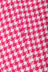 Recess Los Angeles Vintage Escada Laurél Fuchsia Houndstooth Blazer