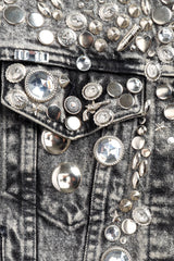 Vintage Levi's Electric Multi-Studded Denim Jacket stud detailing/some missing studs @ Recess LA