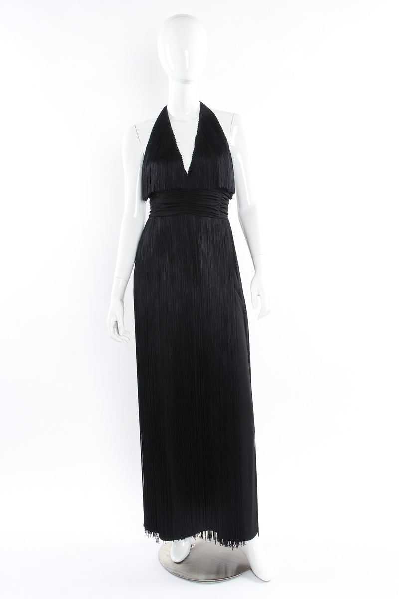 Fringe Halter Dress Fringe Halter Dress
