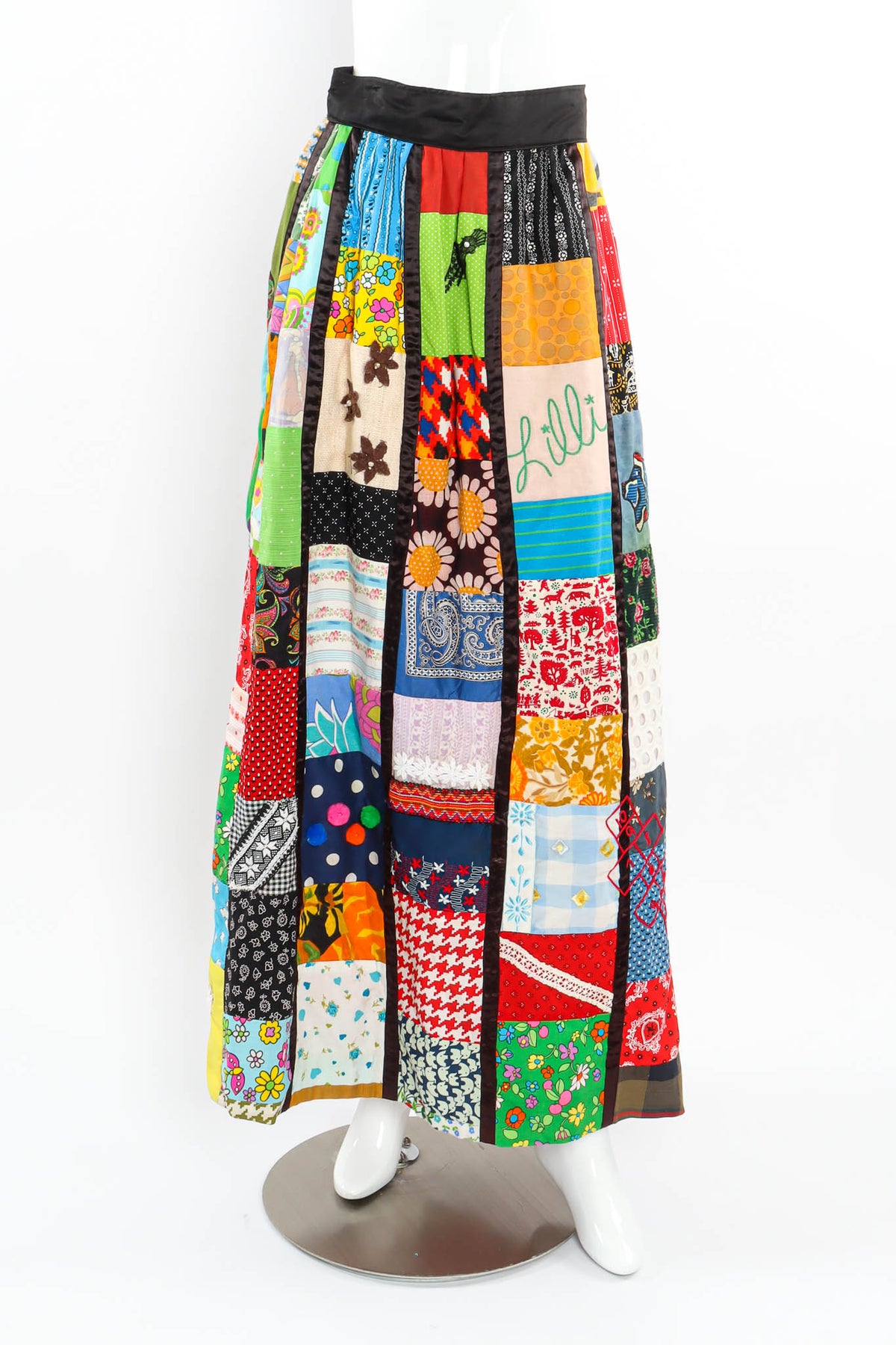 Vintage Lilli Mixed Patchwork Skirt – Recess