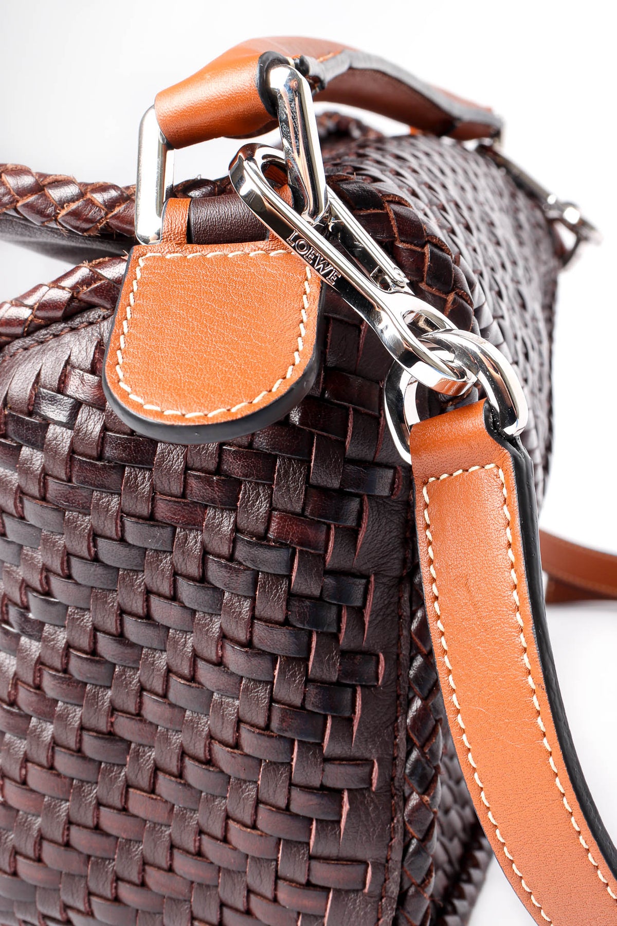 Loewe 2019 S S Small Woven Puzzle Bag Recess