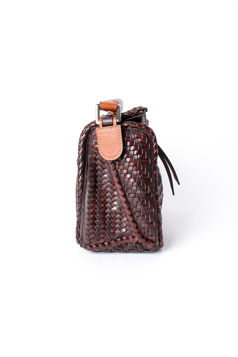 Loewe 2019 S/S Small Woven Puzzle Bag side at Recess Los Angeles