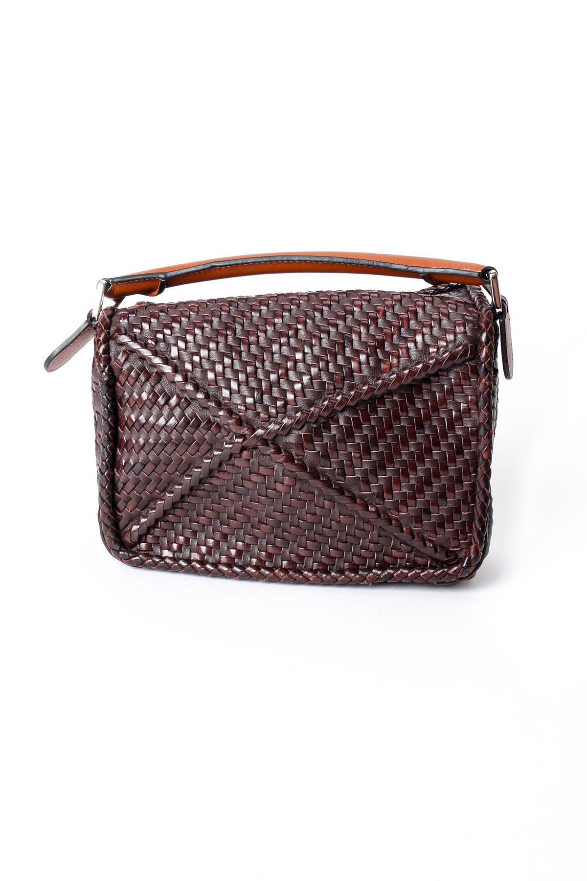 Loewe 2019 S S Small Woven Puzzle Bag Recess