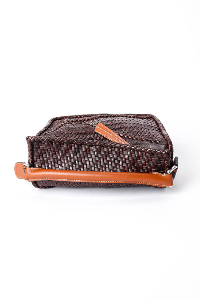 Loewe 2019 S/S Small Woven Puzzle Bag top at Recess Los Angeles