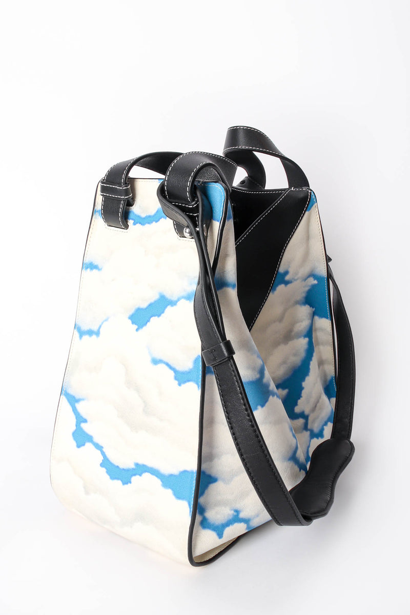 2017 S/S Loewe Cloud Print Leather Hammock Bag strap at Recess Los Angeles