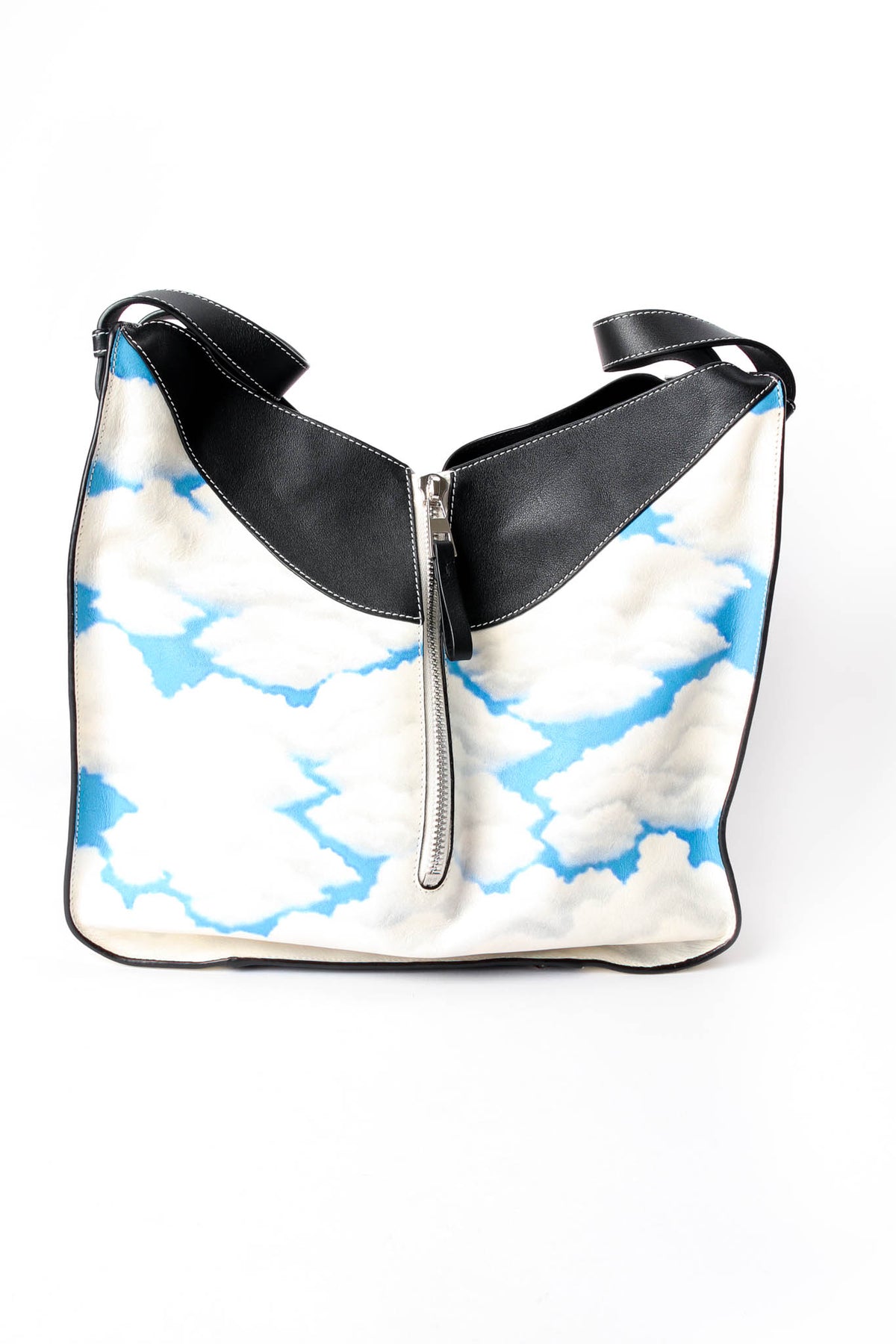 2017 S/S Loewe Cloud Print Leather Hammock Bag – Recess