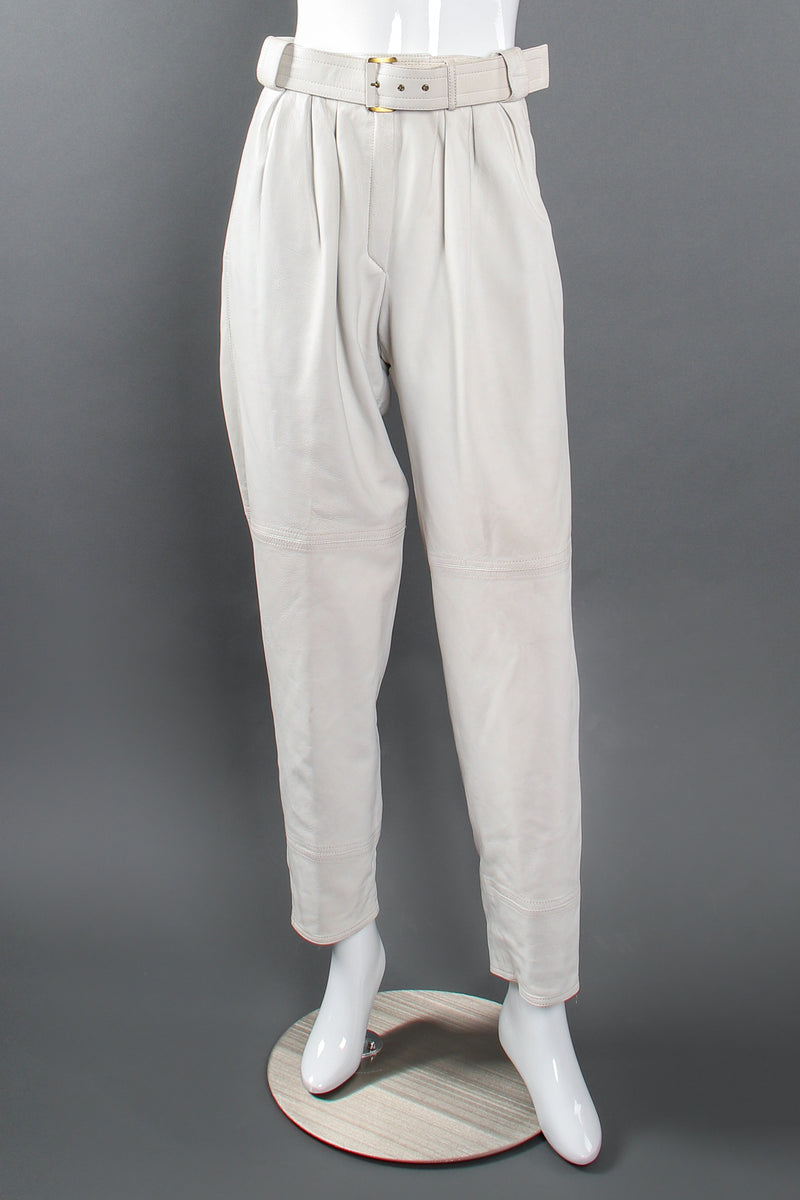 Pleat - front trousers Loewe - HIIT Brassière et legging côtelés