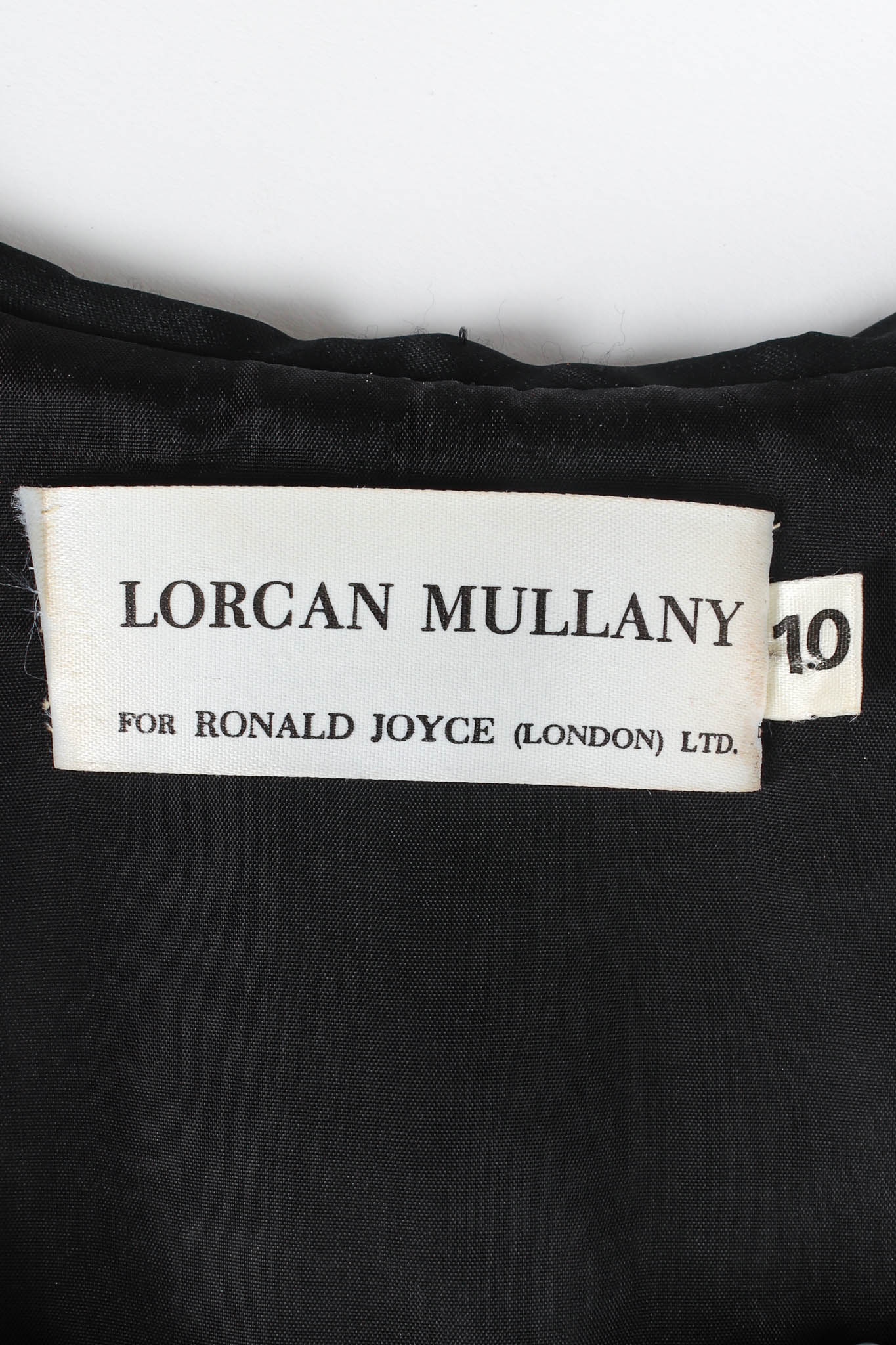 Vintage Lorcan Mullany Sequin Sailor Top tag @ Recess LA