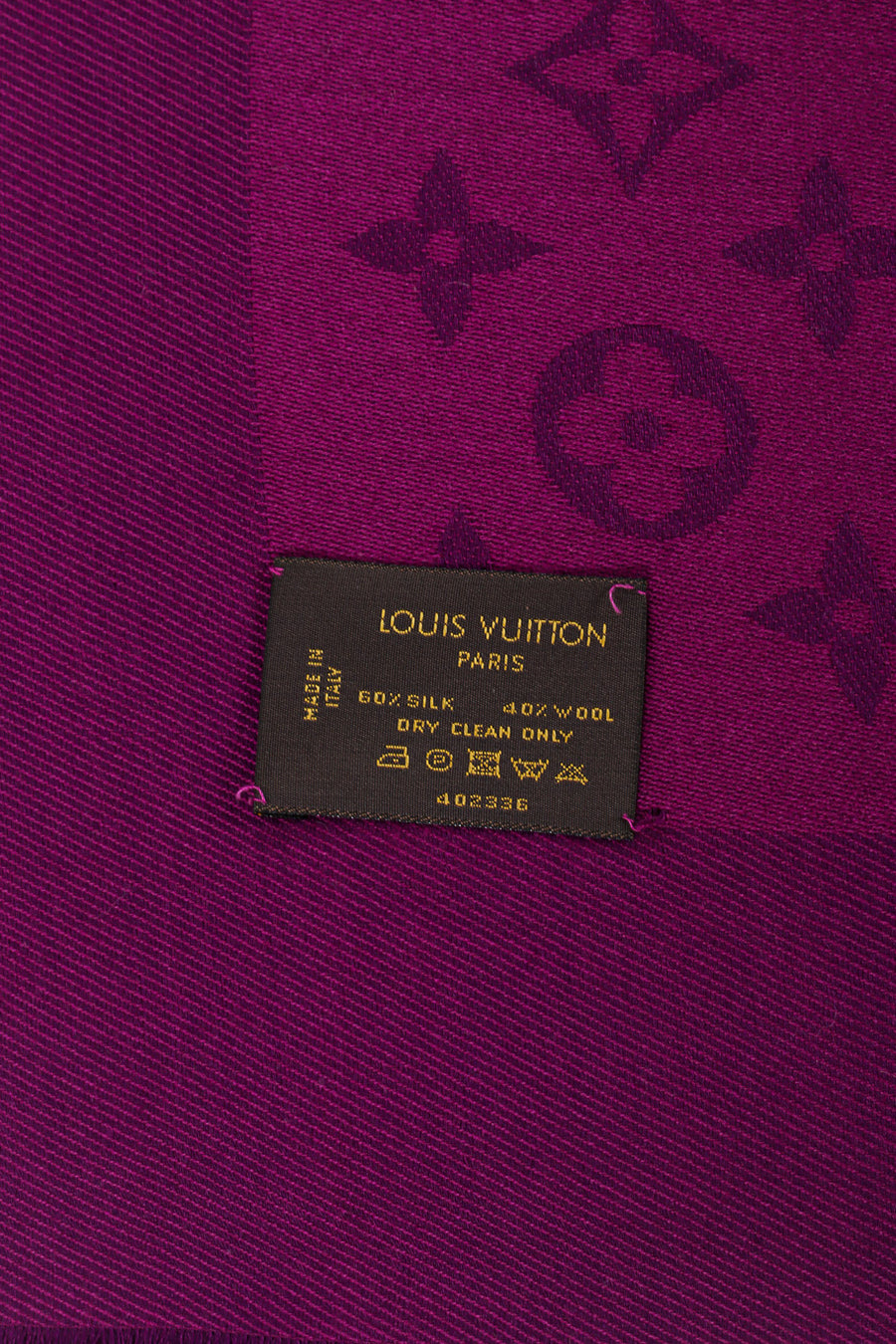 Louis Vuitton Oversized Monogram Scarf – Recess