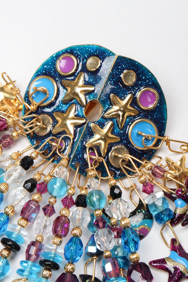 Recess Los Angeles Vintage Lunch At The Ritz Starsplosion Cascade Chandelier Earrings