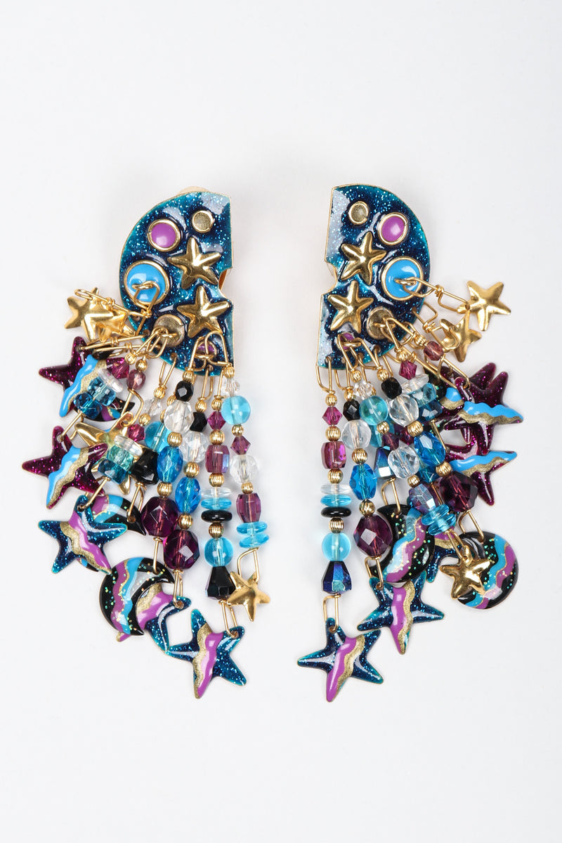 Recess Los Angeles Vintage Lunch At The Ritz Starsplosion Cascade Chandelier Earrings