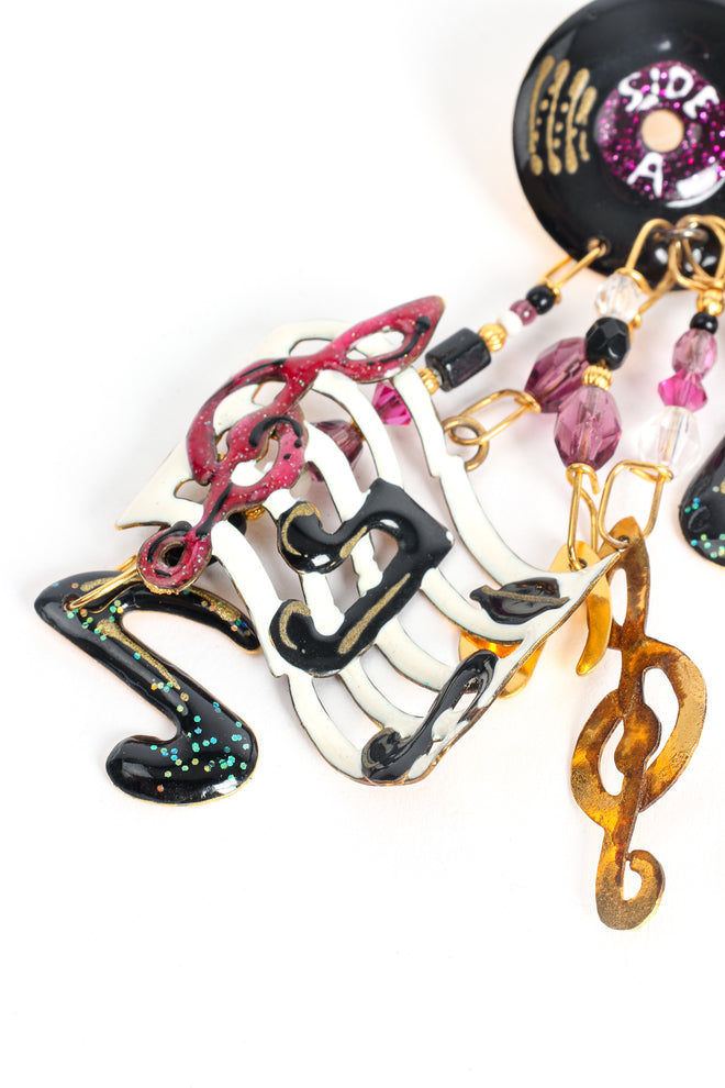 Vintage Lunch At The Ritz Music Medley Record Side A Side B Earrings at Recess Los Angeles