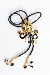 Vintage Lunch At The Ritz Steampunk Pocket Watch Charm Bolo Tie at Recess Los Angeles