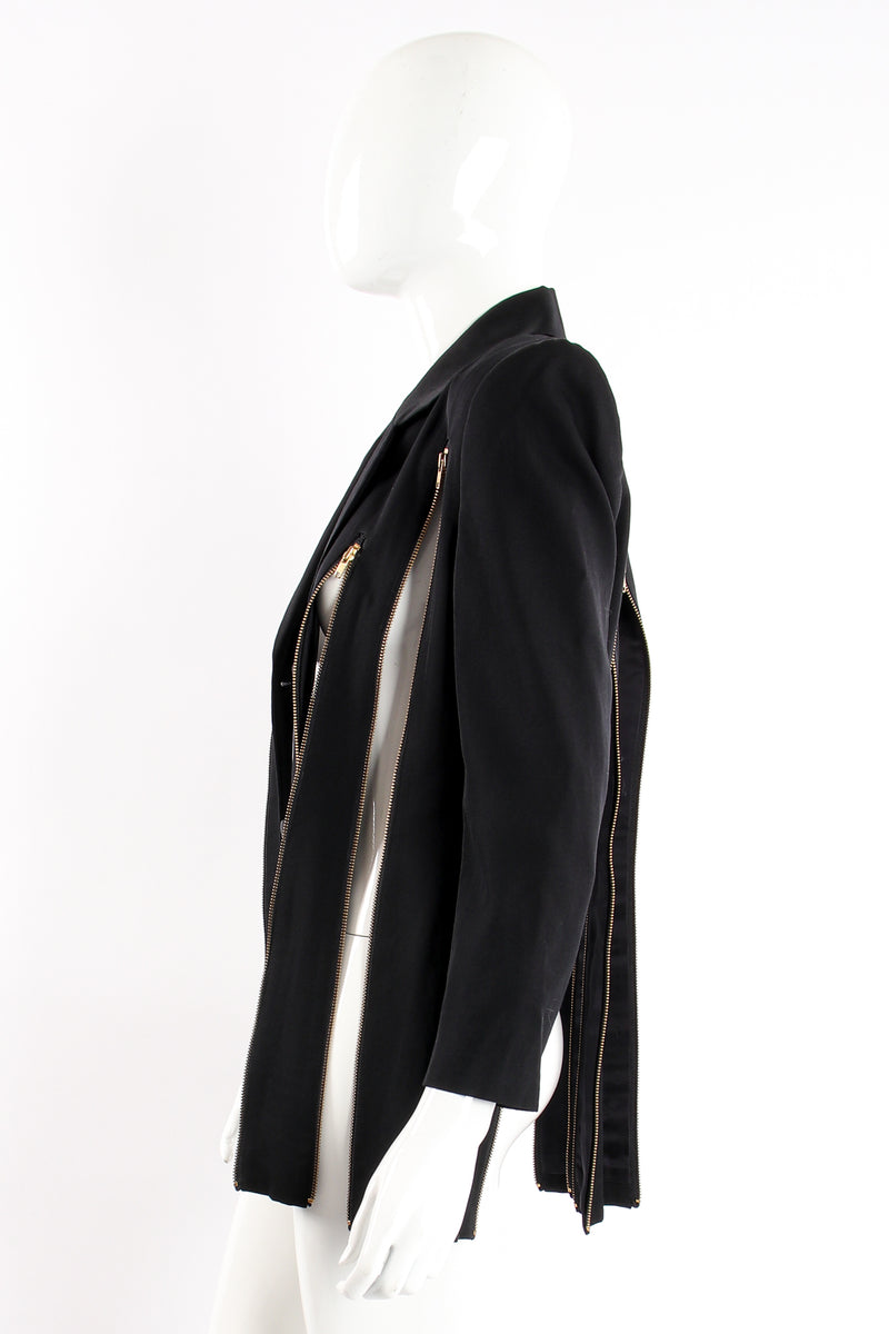 Vintage M.Yoko Zipper Zipper Jacket on Mannequin side open at Recess Los Angeles