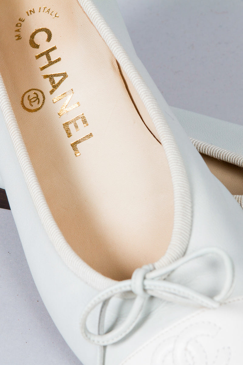 Chanel Ballet Flat Label
