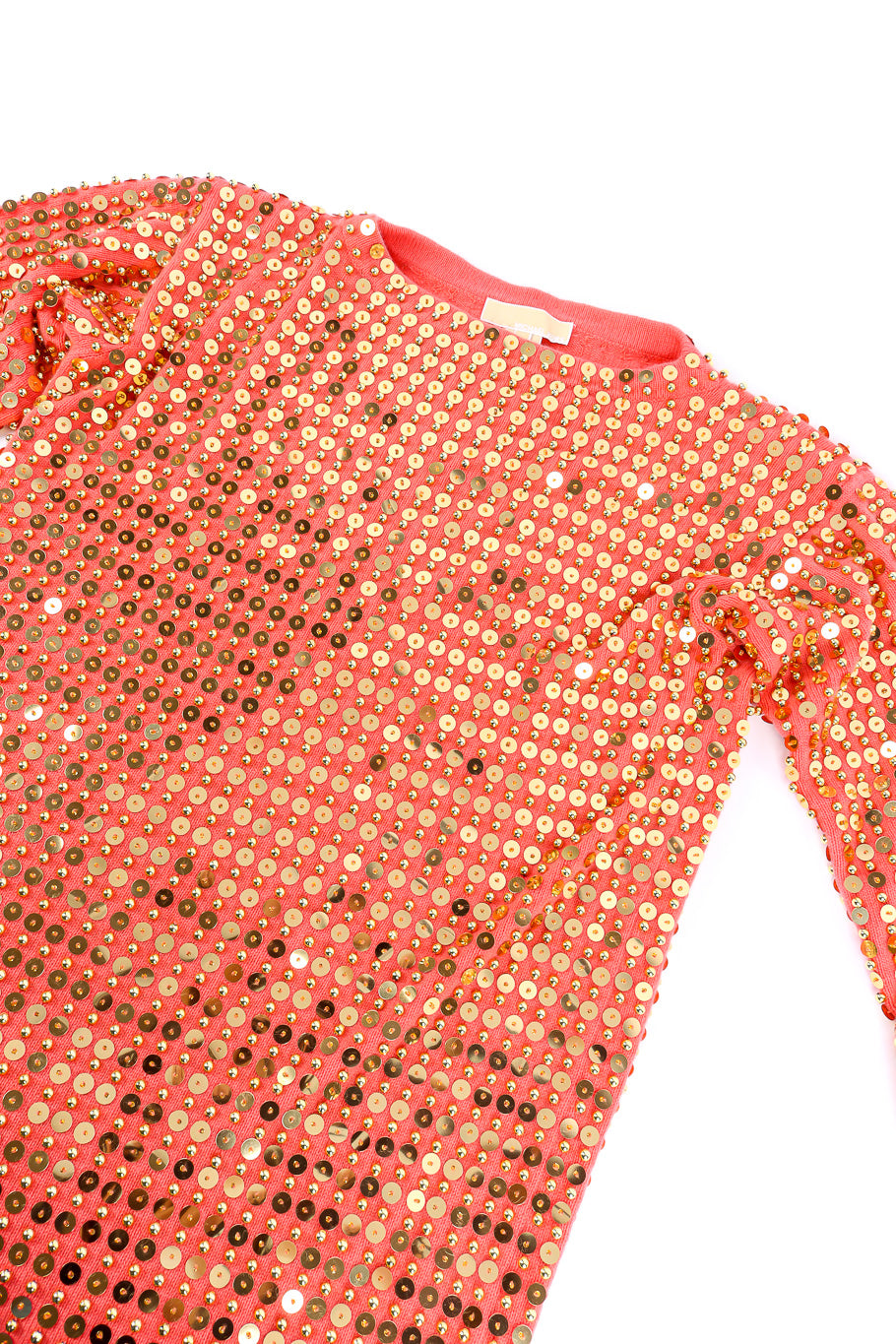 Cashmere sequin sweater dress by Michael Kors flat lay  @recessla