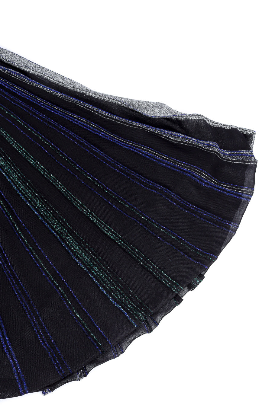 Missoni Wrap Effect Pleated Midi Dress Pleats Details @recesla