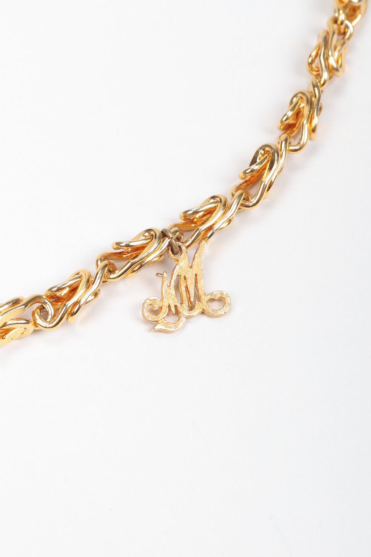 Vintage Morris Moskowitz Golden Tiger Chain Belt – Recess