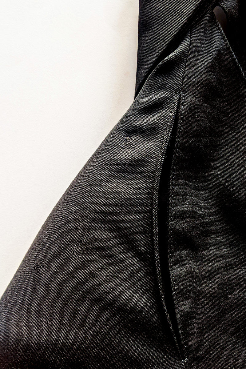 Vintage M.Yoko Slit Yoke Jacket & Skirt Suit hole at Recess Los Angeles