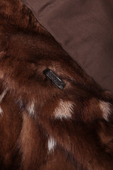 Recess Los Angeles Vintage Mink Diamond Fur Coat