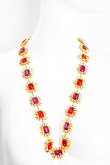 Vintage Margo Manhattan Candy Gem Sunburst Necklace on Mannequin at Recess Los Angeles