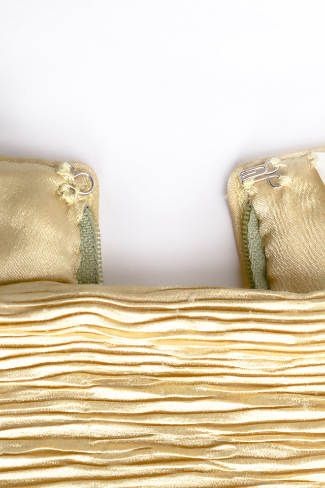 Palazzo pant by Mary McFadden Couture hook and eye @recessla