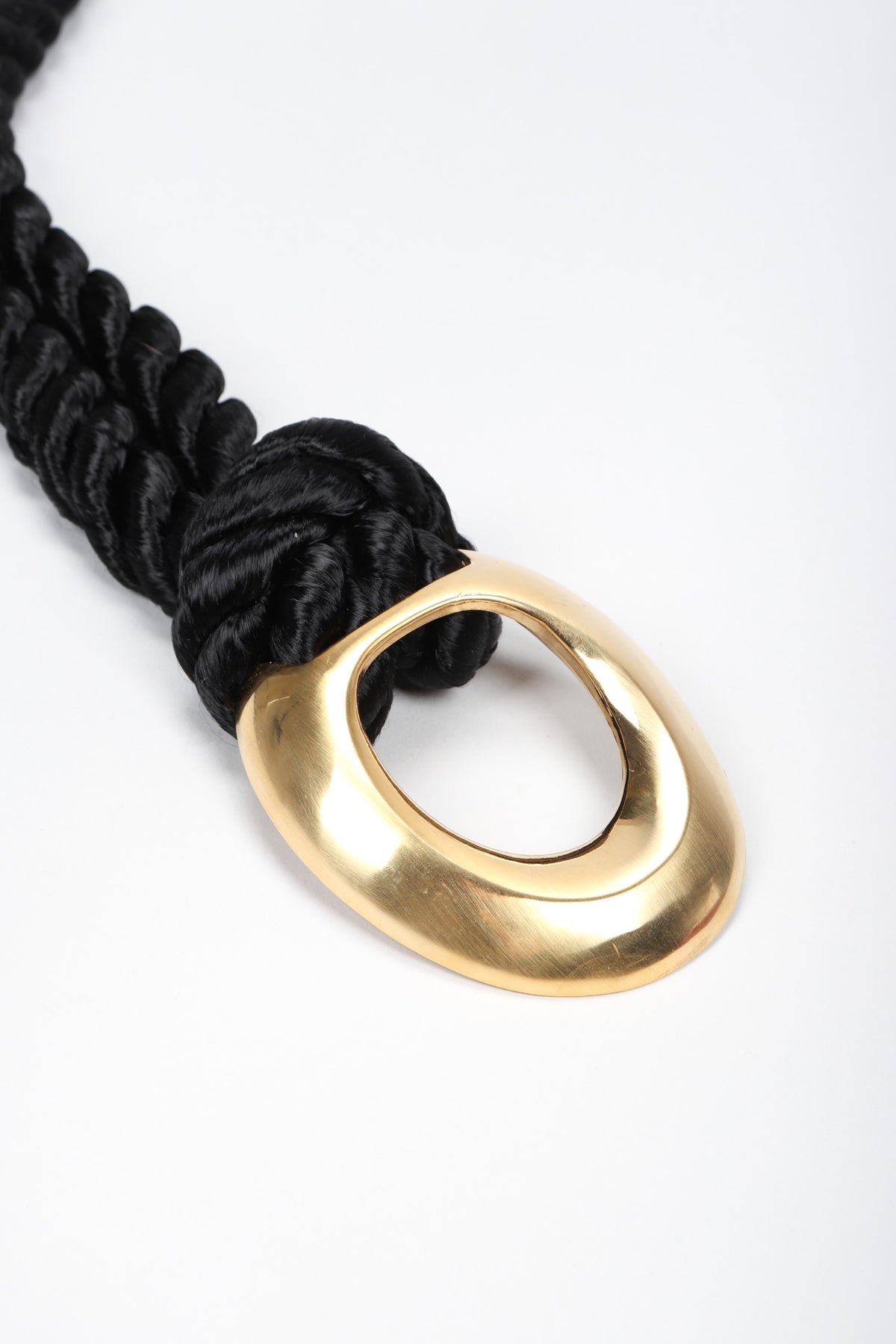 Vintage Woven Gold Tassel &Clasp 37\