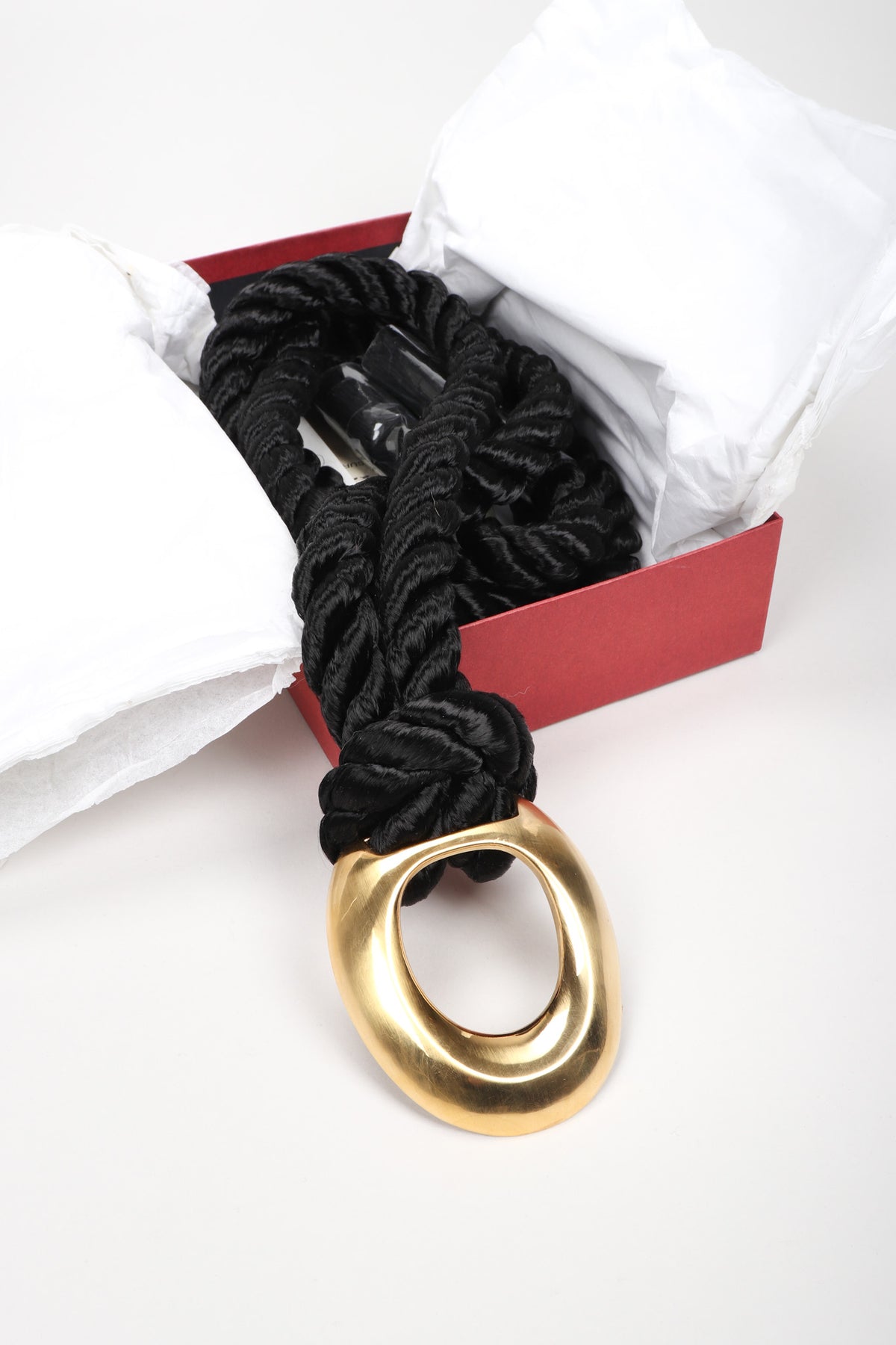 Vintage Woven Gold Tassel &Clasp 37\