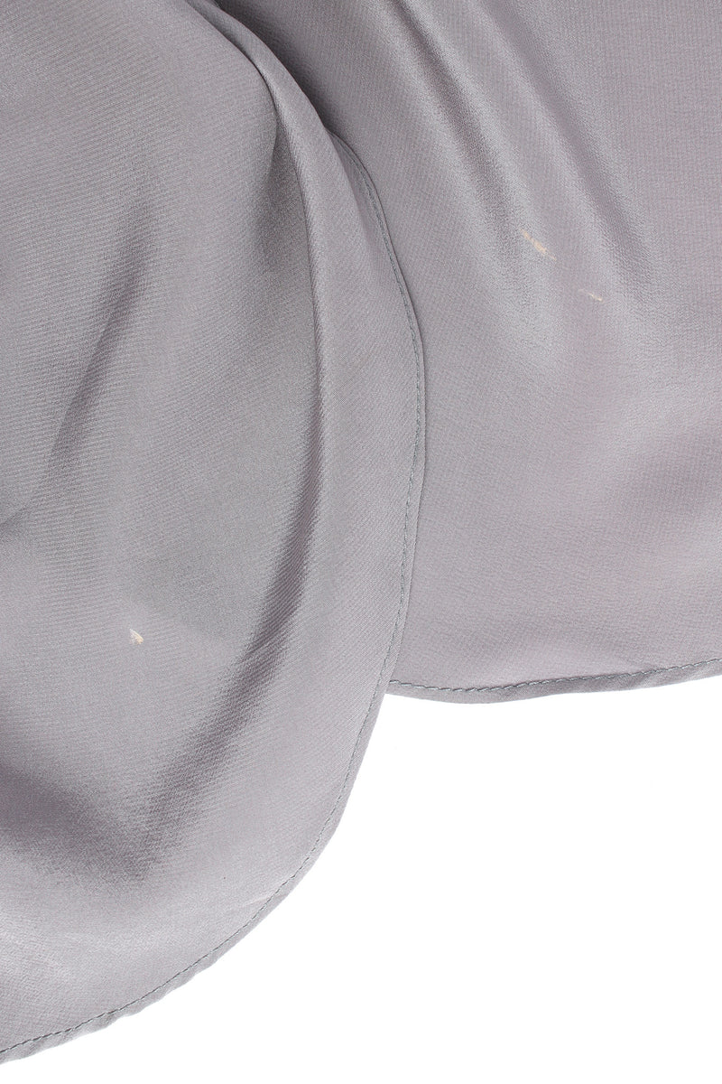 Vintage Michael Casey Polka Dot Beaded Silk Dress marks on hem lining @ Recess LA