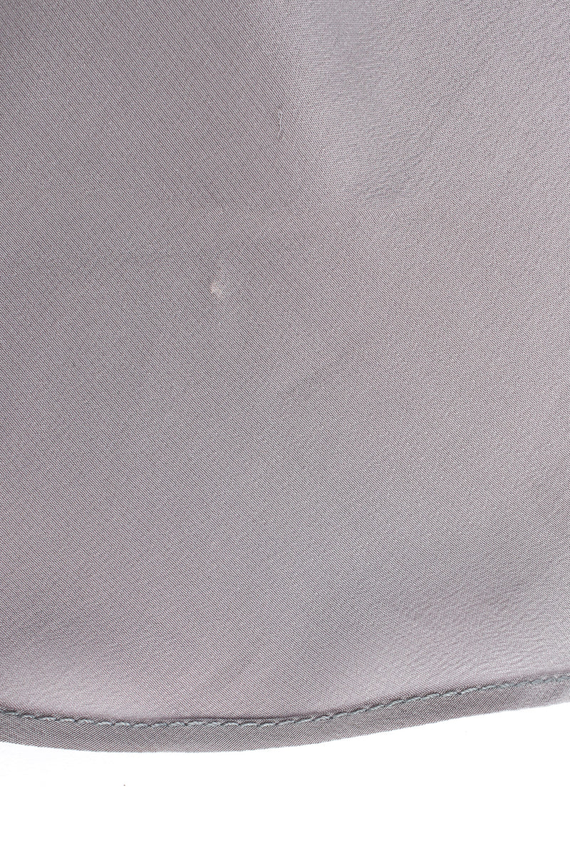 Vintage Michael Casey Polka Dot Beaded Silk Dress light marks on hem @ Recess LA