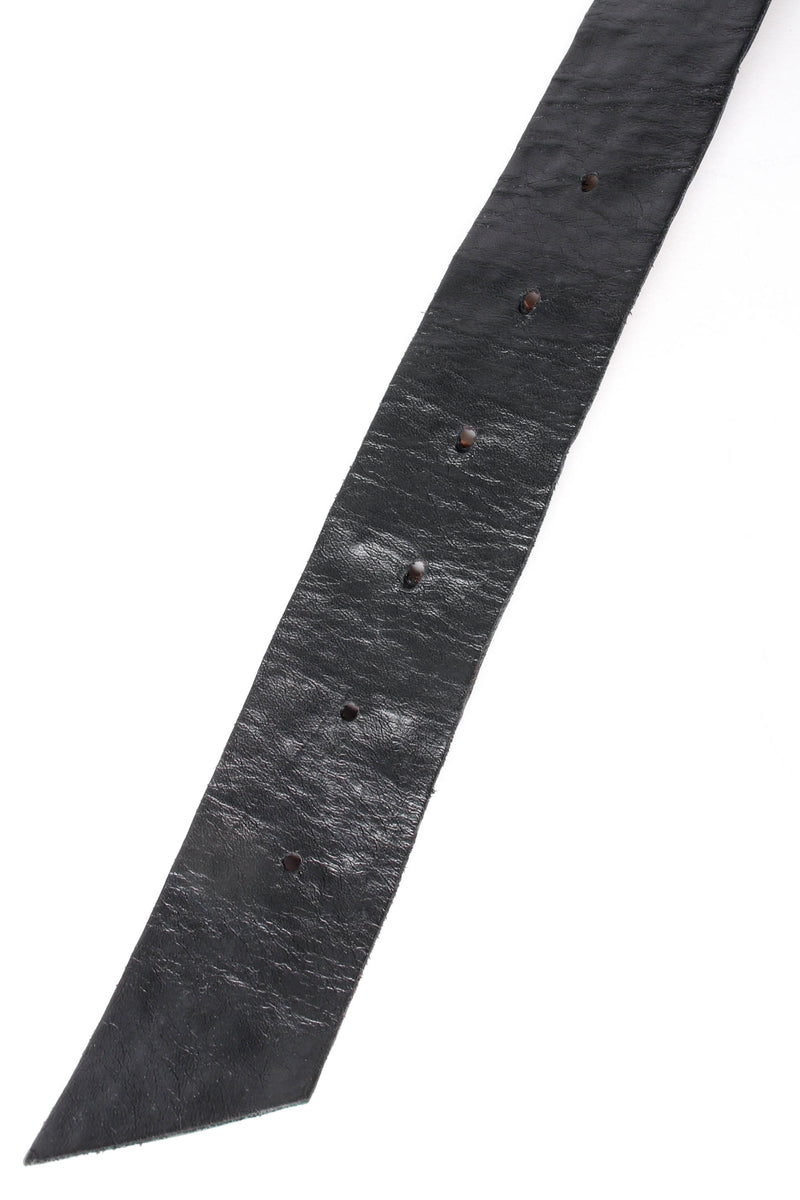 Vintage Michael Morrison Intricate Filigree-Studded Belt leather crop at Recess Los Angeles
