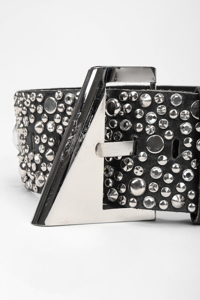 Recess Los Angeles Vintage Michael Morrison Studded Bling Belt