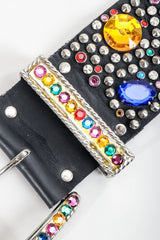 Vintage Michael Morrison MX Rainbow Candy Jewel Studded Belt at Recess